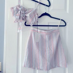 Matching Striped 2-Piece Set
